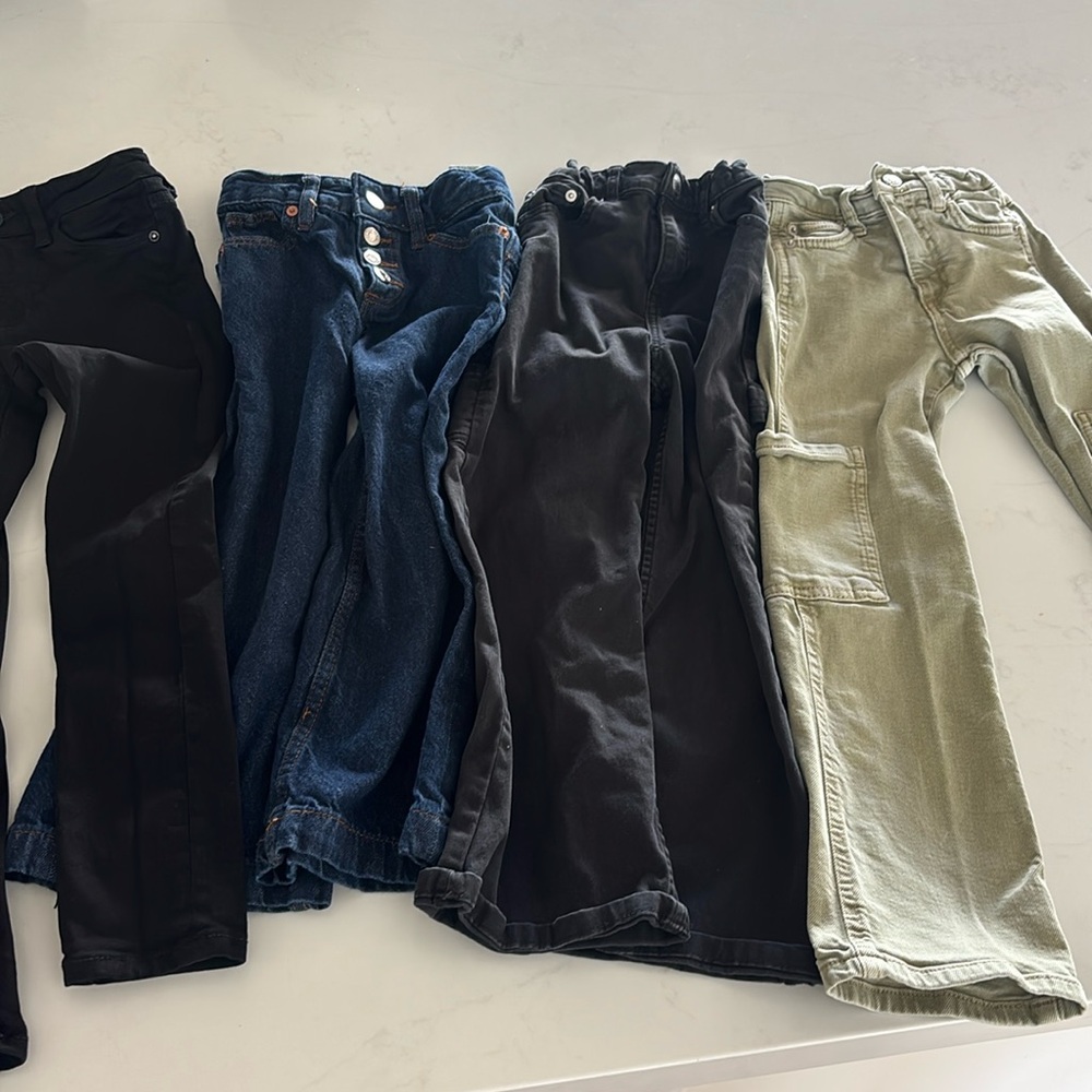 Size 6 girls pants lot